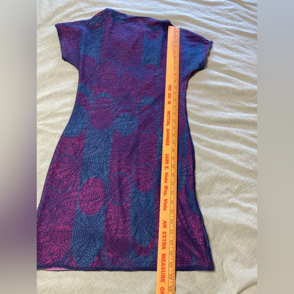 Vintage y2k Small Custo Barcelona Spiderweb Mesh Overlay Dress - Picture 8 of 10